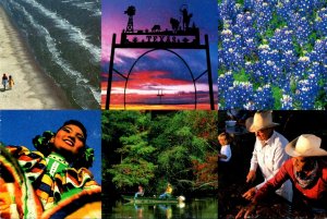 Advertising Texas Travel Guide Multi View