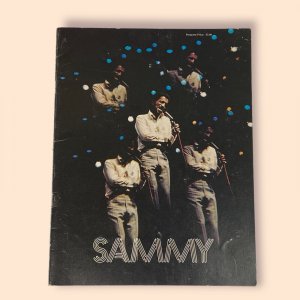 1970s Sammy Davis Jr. Concert Tour Vintage Souvenir Book - Rat Pack