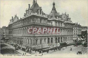 Postcard Old Lyon Stock Exchange Palace