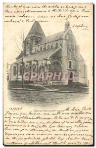 Postcard Ancient Church of Tourny fifteenth century