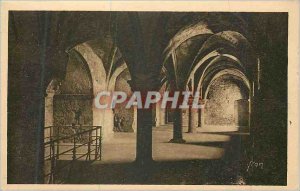 Old Postcard Mont Saint Michel abbey The promenade