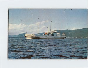 Postcard Traversier M.V. Charlevoix, Saguenay, Canada