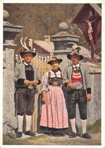 BR53106 Tiroler Landestrachten Zillertal folklore costume    Austria