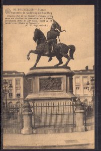 Statue Equestre de Godefroy de Bouillon,Brussels,Belgium BIN