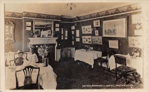 Rochester New York Gull Hotel Coffee Room Real Photo Postcard AA69641