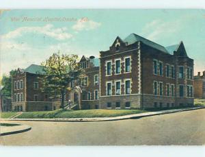 Divided Back HOSPITAL SCENE Omaha Nebraska NE hs0795