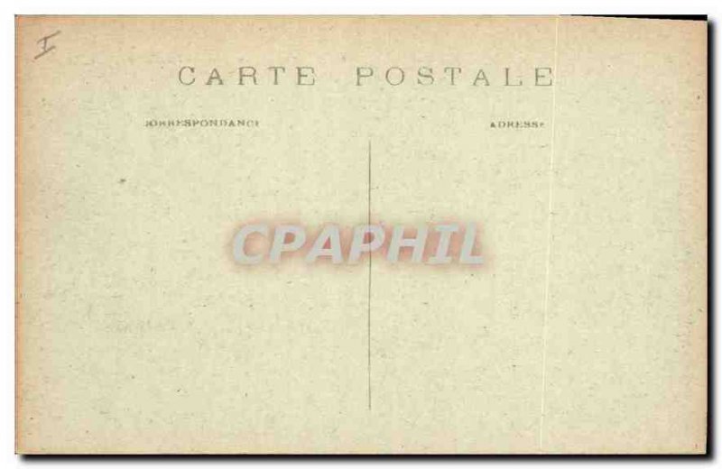 Postcard Old Paris 6th stop Institute