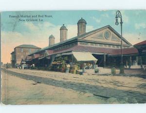 Divided-Back MARKET AND RED STORE New Orleans Louisiana LA hp1506