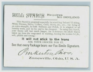 1880s-90s Pinkerton Bros. Bell Starch Children Pets Zanesville OH Lot Of 4 P194