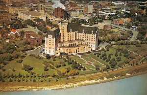 aerial view Bessborough Hotel, building architecture city view street