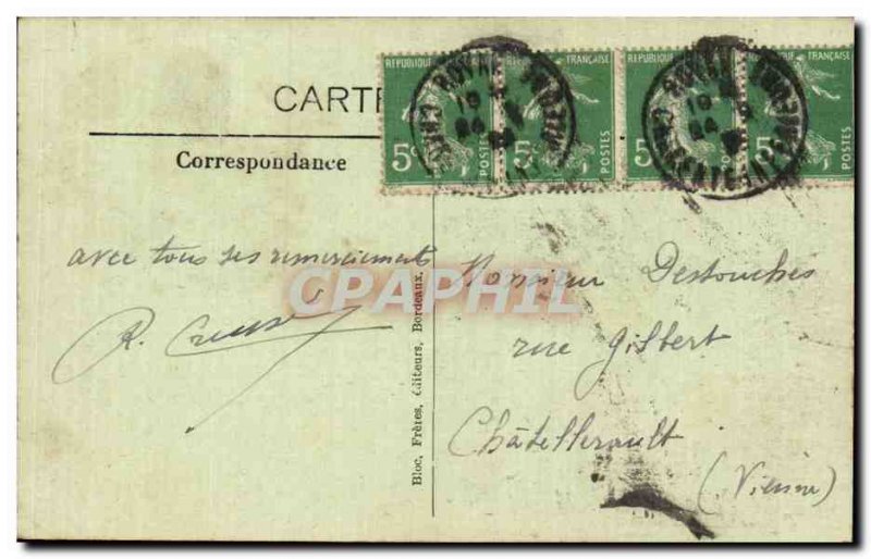 Old Postcard The big score The well Lauture