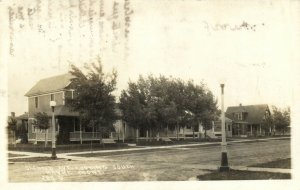 PC CPA US, MONTANA, HAVRE, SECOND AVENUE, VINTAGE REAL PHOTO POSTCARD (b5691)