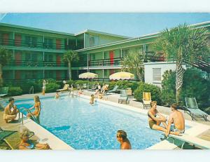 Pre-1980 OUTRIGGER MOTEL Myrtle Beach South Carolina SC s8037