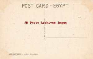 Egypt, Alexandria, Fort Of Napoleon, Street Scene