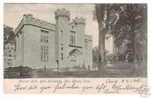 Alumni Castle Yale University New Haven Connnecticut 1908 postcard