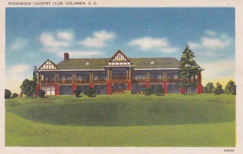 South Carolina Columbia Ridgewood Country Club 1940
