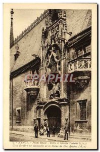 Old Postcard Nancy Ducal Palace Small And Scold Gatehouse