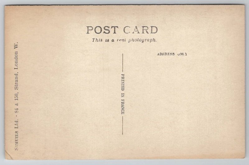 London Leicester Square RPPC Postcard D28