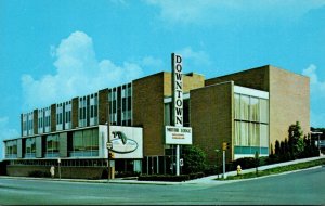 Ohio Mansfield Downtown Motor Lodge and Blue Dolphin Restaurant Park Avenue West