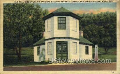 Old Toll Gate House in Cumberland, Maryland