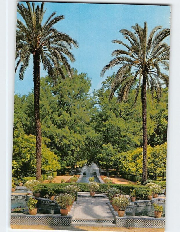 Postcard Maria Luisa Park, Seville, Spain