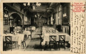 CPA AK Berlin- Restaurant Terminus GERMANY (940049)