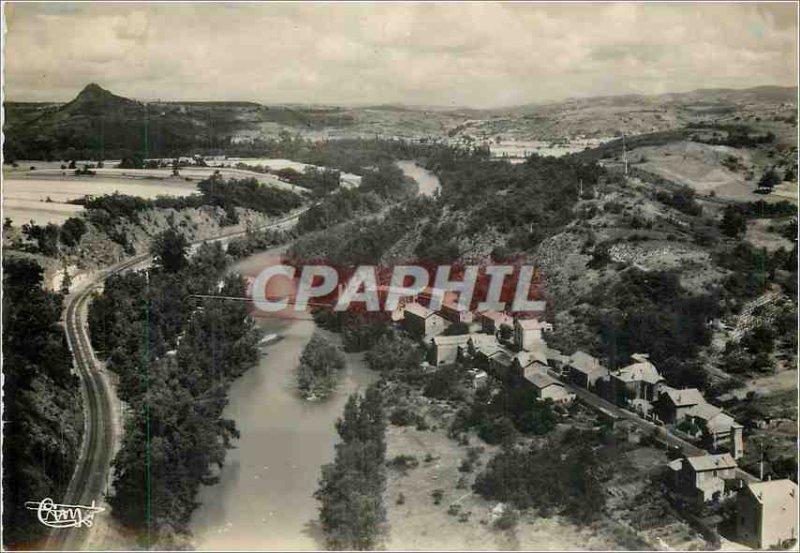 Postcard Modern Surroundings of La Combelle P D Le Saut du Loup Aerial view