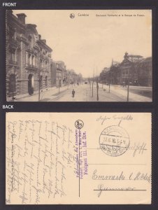 GERMANY 1916, Fieldpost card, Cambrai France, WWI