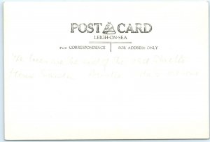 c1940s Burnham Overy Staithe, Norfolk, England RPPC Real Photo Postcard UK A132