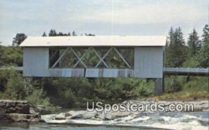 Old Covered Bridge - Mill City, Oregon