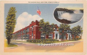 Home of Spirella - Niagara Falls, New York NY Postcard