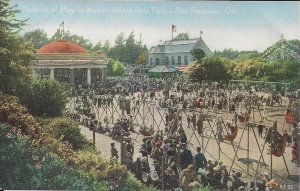 AMUSEMENT PARK, San Francisco, CA, Golden Gate Park, Children's Playground, 1910