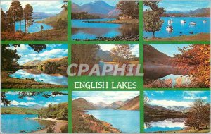 Postcard Modern English Lakes Derwentwater Ullswater Lake Windermere Butterme...