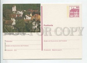 449758 GERMANY 1983 year Schopfheim POSTAL stationery postcard