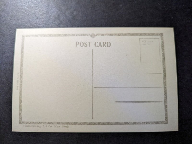 Mint Judaica Postcard Constellation Poem Happy New Year