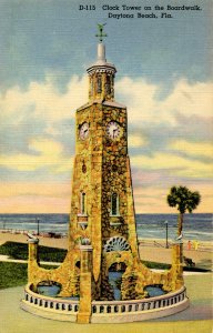 FL - Daytona Beach. Clock Tower on the Boardwalk