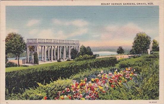 Nebracka Omaha Mount Vernon Gardens 1938