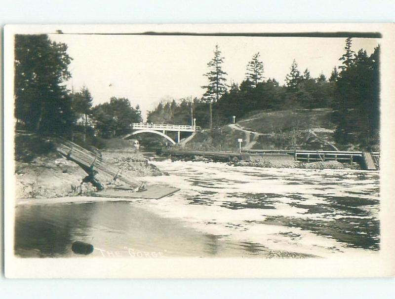 Pre-1949 rppc NICE VIEW Victoria - Vancouver Island British Columbia BC W1037