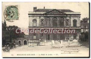 Postcard Boulogne sur Mer Old courthouse