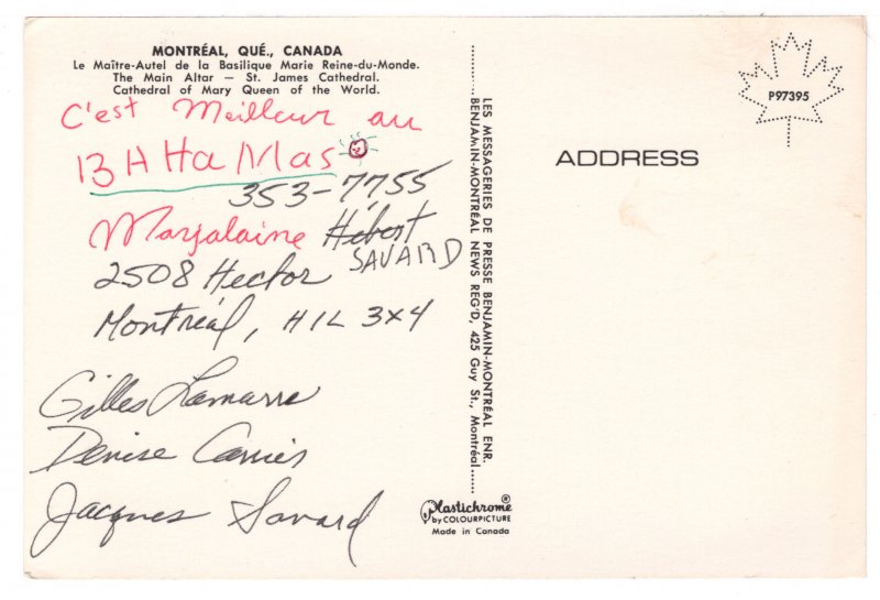 St. James Cathedral, Montreal, Quebec, Canada