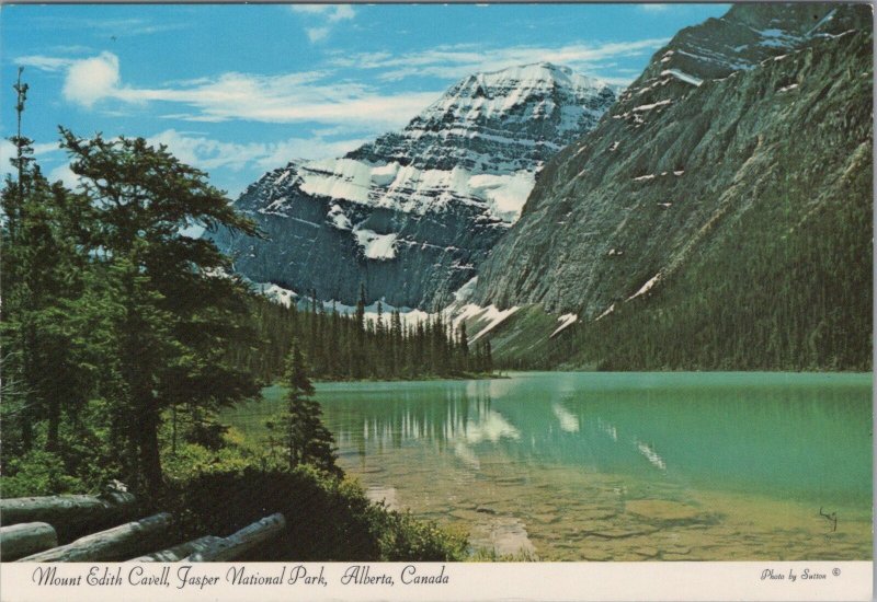 Canada Postcard - Mount Edith Cavell, Jasper National Park, Alberta  RR18168