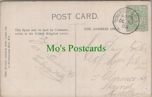 Genealogy Postcard - Parks, 5 Clarence Street, Staines, Middlesex  GL49