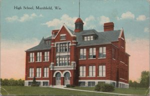 Postcard High School Marshfield WI