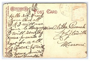 Postcard Petticoat Lane East 11th Street Kansas City Mo. Missouri c1907 Postmark
