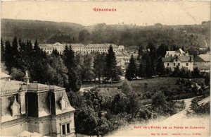 CPA GÉRARDMER Parc de l'Hotel de la Post et Casernes (402504)