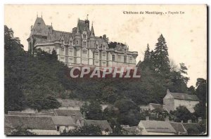 Old Postcard Chateau de Montigny East Facade