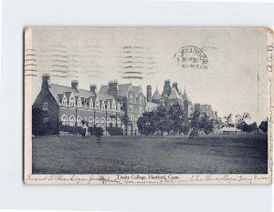 Postcard Trinity College, Hartford, Connecticut