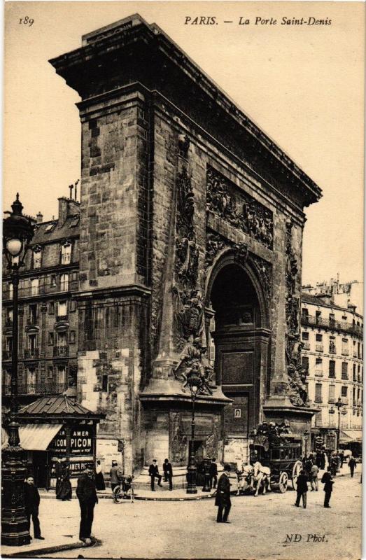 CPA PARIS (10e) La Porte St-Denis (537429)