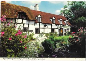 Typical Shakespearian Cottages Tavern Lane Stratford Upon Avon England 4 by 6