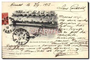 Old Postcard Bullfight Bullfight Nimes One racing day